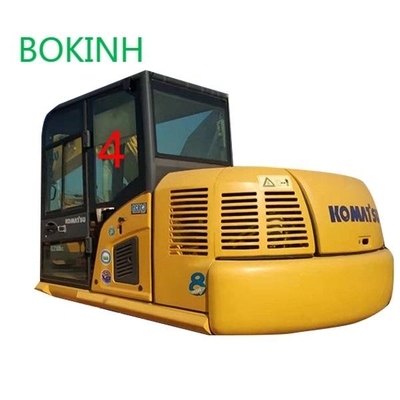 O táxi de vidro de PC60-8 PC70-8 KOMATSU para trás saiu da temperatura lateral da posição NO.4 resistente