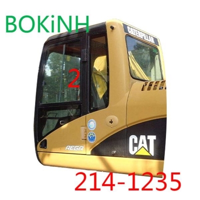 214-1235 a posição reta NO.2 do lado de Glass Cab Left da máquina escavadora de CATERPILLAR moderou o vidro