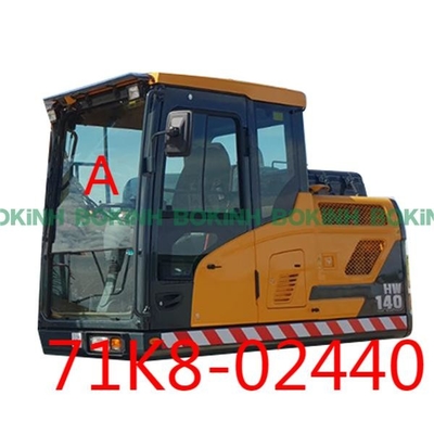 máquina escavadora Cab Window Tempered de 71K8-02440 HYUNDAI Front Glass Up Position A