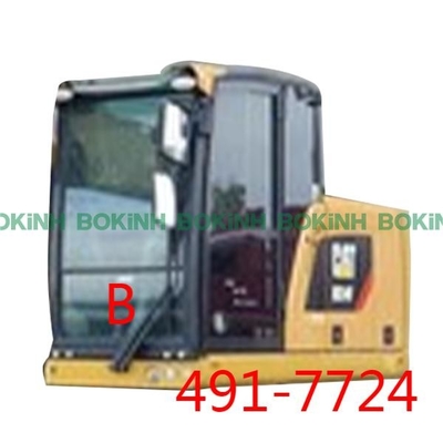 491-7724 a máquina escavadora Window Glass Front Down B de CATERPILLAR moderou o vidro