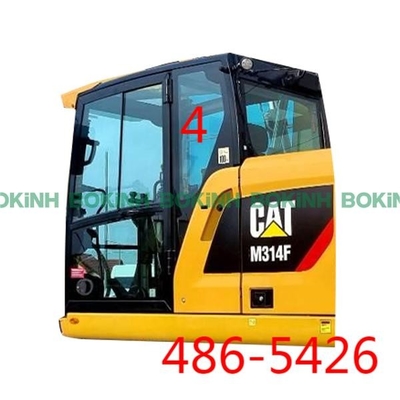 486-5426 a posição traseira de vidro NO.4 da porta esquerda do táxi de CATERPILLAR moderou o vidro
